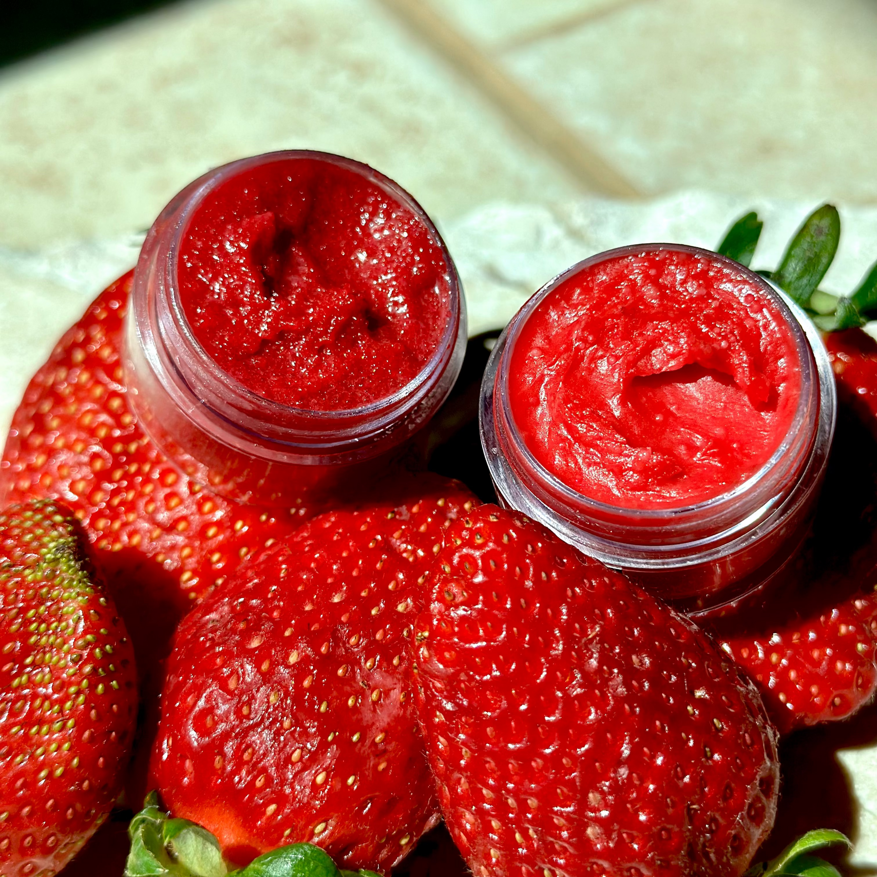 Kit Esfoliante e Balm Labial Moranguinho