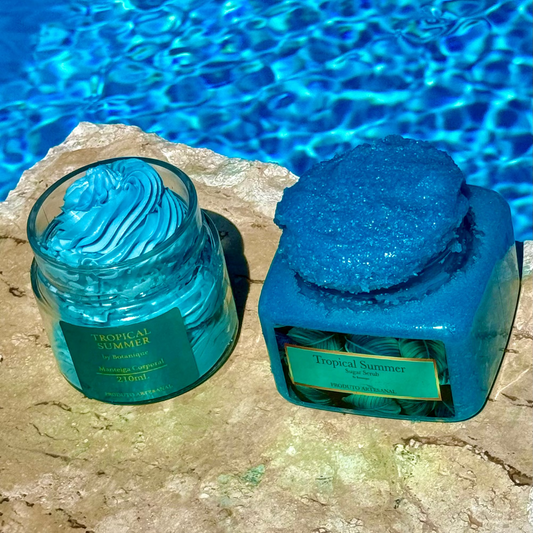 Kit Esfoliante e Manteiga Corporal - Tropical Summer