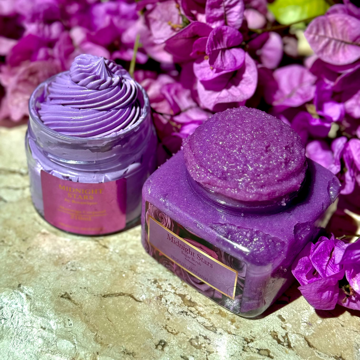 Kit Esfoliante e Manteiga Corporal - Midnight Stars