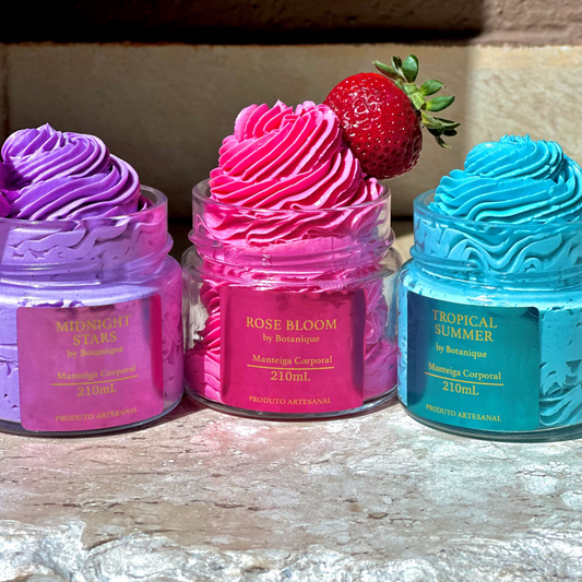 Trio de Manteigas Corporais