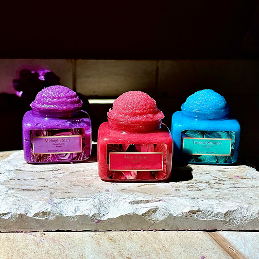 Trio de Esfoliantes Corporais