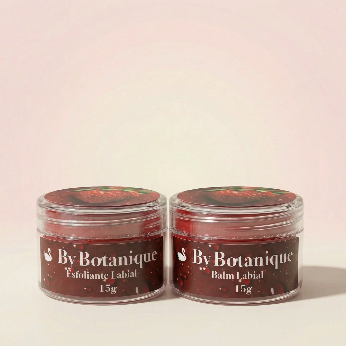 Kit de Esfoliante e Balm Labial - Moranguinho