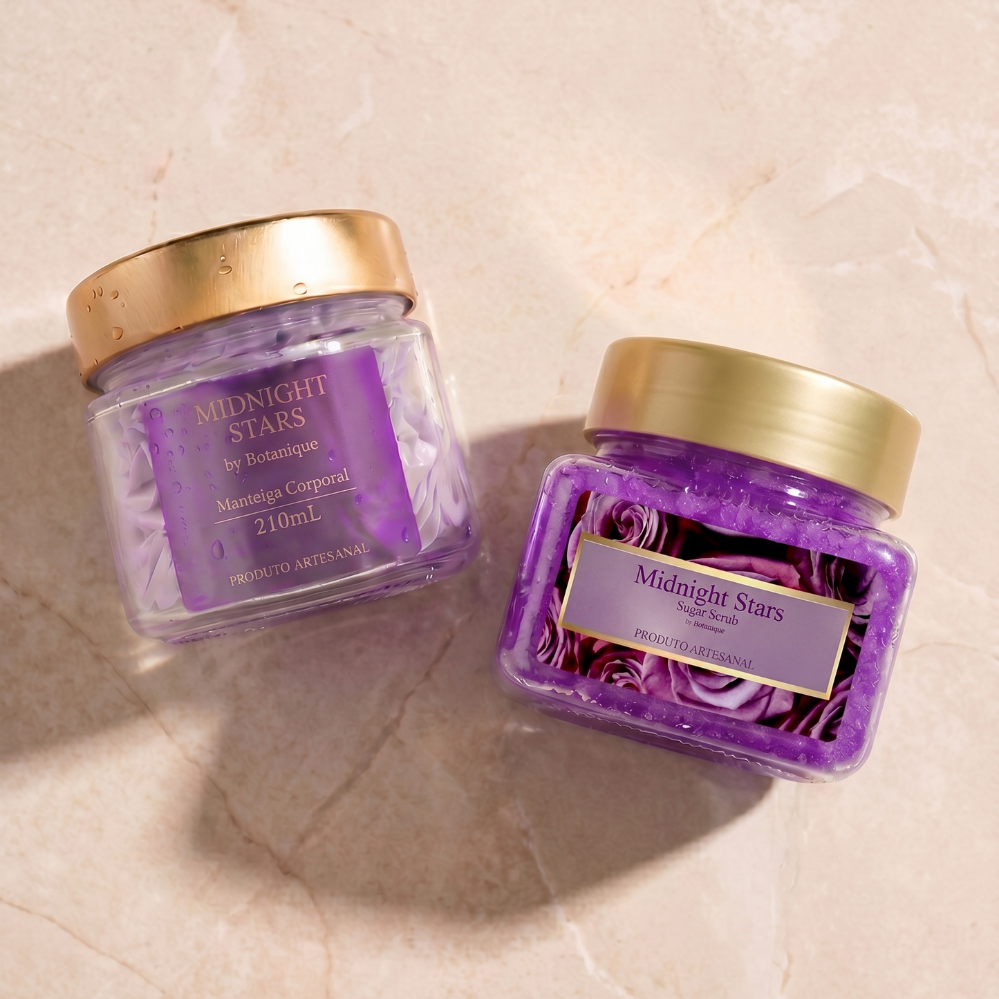 Kit Manteiga e Esfoliante Corporal - Midnight Stars